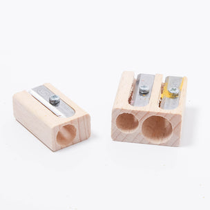 Wood 2 | 2-hole beech wood sharpener