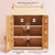 The Grand Natural Wood Dolls House