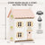 Roseheart Wooden Dolls House | Furniture & Family