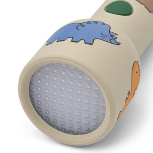 Liewood Flashlight Dinosaurs Mist