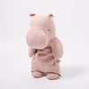 Safari Friends | Medium Hippo Light Rose