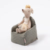 Maileg Chair Mouse | Green Checker