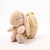 
Maileg Bunny Plush Small, Latte with Medium Size Yellow Easter Egg