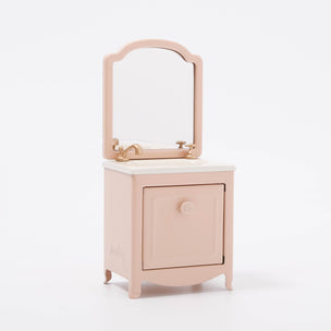 Maileg Sink Dresser with Mirror, Mouse | Powder