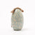 Decorative Maileg egg-shaped container with floral pattern and ribbon on a white background