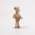 Small mouse plush toy on a white background