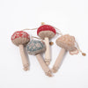 Maileg Mushroom Ornaments in 4 colours | ©️ Conscious Craft