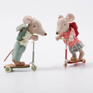 Maileg Kick Board Mouse | Mint