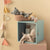 Sleeping Kitten Plush Small | Cream Peach