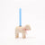 Maileg Candle Holder Lamb, Rose with blue candle from Grimm's