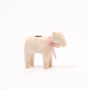 Maileg Candle Holder Lamb | Rose