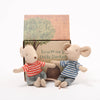 Maileg LouiMax and Stella, Little brother and sister mice