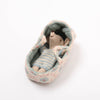 Maileg Baby Mouse in Carry Cot | Blue