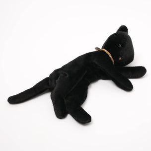 Sleeping Kitten Plush Medium | Black