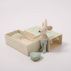 Maileg Tooth Fairy Mouse in Matchbox Blue | Conscious Craft