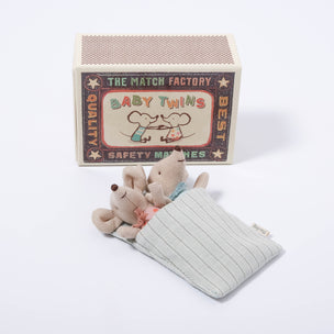 Maileg Baby mice | Twins in matchbox 