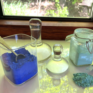 Large & Small Glass Muller from Natural Earth Paint