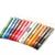 A row of colourful make up pencils for kids, by Namaki