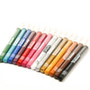 A row of colourful make up pencils for kids, by Namaki