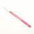 Pink face painting pencil with white cap on a white background