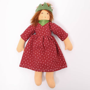 strawberry Queen Emilie | Waldorf Doll | ©Conscious Craft