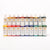 Natural Earth Fluid Acrylik Paint in 120ml bottles, showing all 20 colours | Image © Conscious Craft