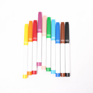 Pack of 10 5mm water based felt tip pens from OkoNorm | © Conscious Craft