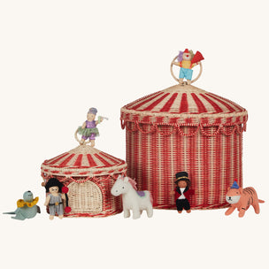 Olliella Circus Tent Toy Basket | Conscious Craft