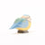 Ostheimer wooden toy Blue Tit from the tail on white background, New for 2026 | Image ©️ Conscious Craft
