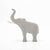 Ostheimer Wooden Elephant Bull, trumpeting - Wild Animal Collection
