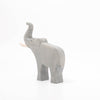 Ostheimer Wooden Elephant Bull, trumpeting - Wild Animal Collection