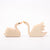 Ostheimer wooden swans with head high old model with new 2025 version | ©️Conscious Craft