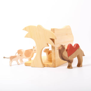 Ostheimer small Nativity Stable | ©️ Conscious Craft