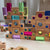 Bauspiel Coloured Staircase with Luminous Blocks | 16 pieces