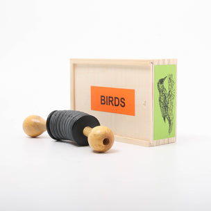 A Green Woodpecker Bird Call with a gift box