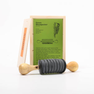 Green Woodpecker Bird Call with a gift box