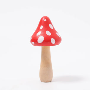 Rico Design Wooden Mushroom Dark Red | ©Conscious Craft
