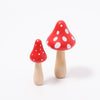 Rico Design Wooden Mushrooms Dark Red | ©Conscious Craft