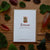 Rowan Ogham leaf A7 greeting card by Cara Nicholls. 