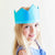 Sarah's Silks dress up crown in Sea/Turquoise | Conscious Craft