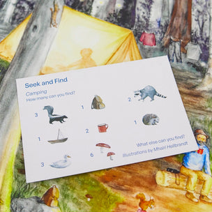 Sarah's Silks Seek & Find Playsilk | Camping