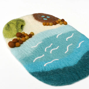 Tara Treasures | Sea, Beach and Rockpool Play Mat Playscape