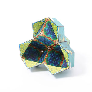 4 Earth Shashibo magnetic cube puzzles | © Conscious Craft