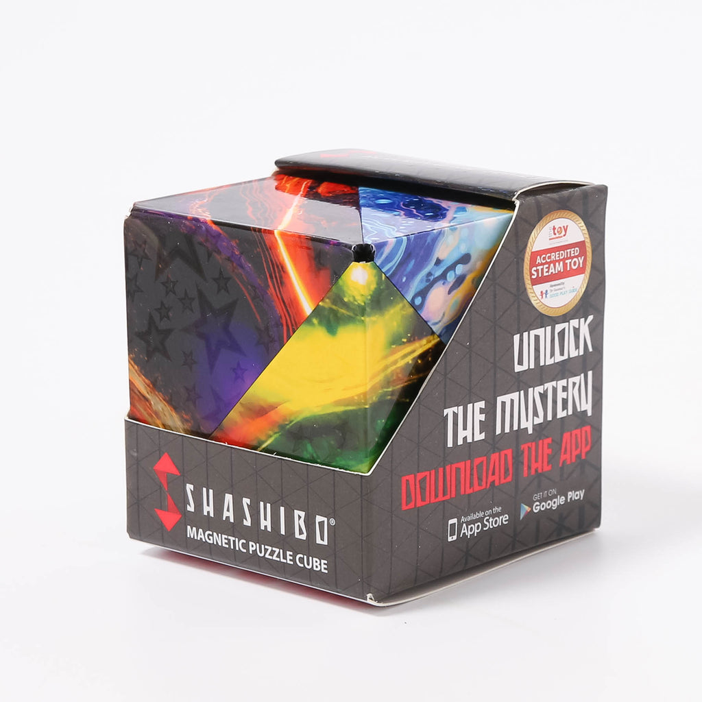 Shashibo Shape Shifting Box | Magnetic puzzle cube Cosmos