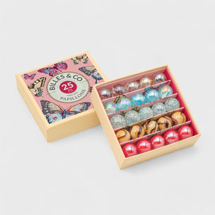 Billes & Co Butterfly Anamorphique Mini Box Marbles