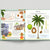 Open book showing a page about coconuts with illustrations and text.