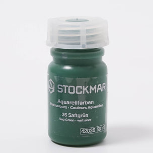 Stockmar Sap Green Watercolour Paint in 50ml pot | ©️ Conscious Craft