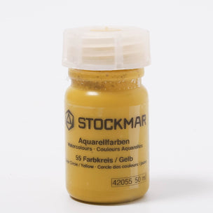 Stockmar Circle Yellow Watercolour Paint in 50ml pot | ©️ Conscious Craft