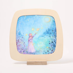Luna butterfly silhouette 