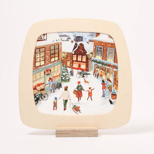 Toverlux frame with a Christmas scene 